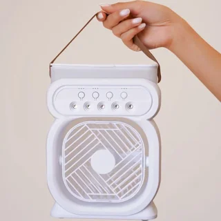 پنکه مه پاش رومیزی تایمردار